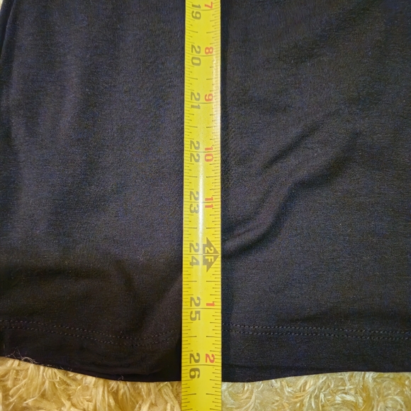 Idyllwind Free Fly Black Fringe Sleeve Top with Ombre Fringe - Picture 8 of 9